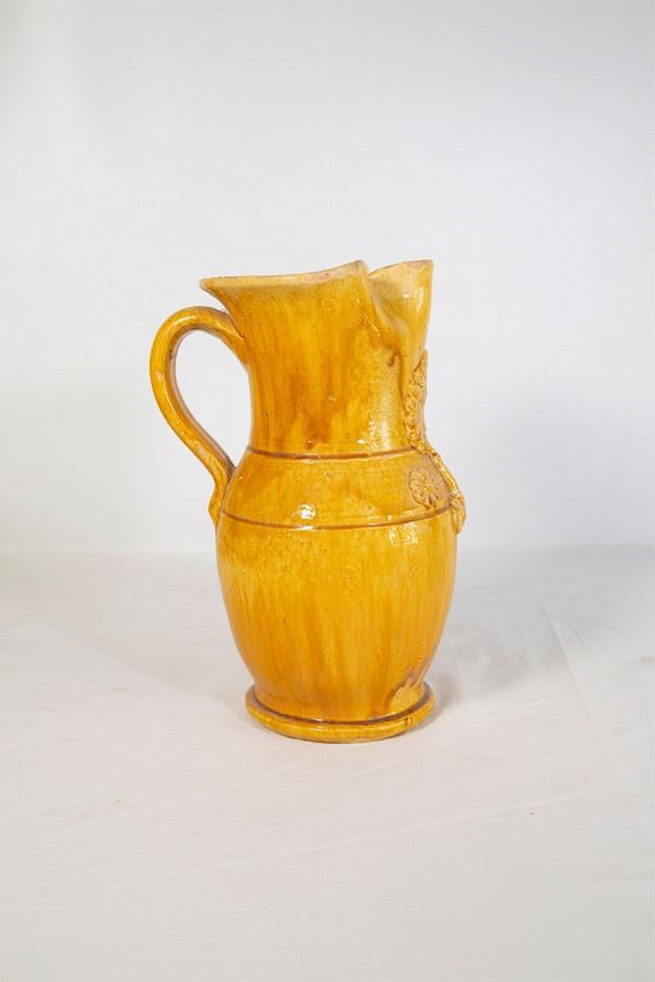 Pitcher  (Sicily, early 20th century)  - Auction ONLINE TIMED AUCTION - CHRISTMAS EDITION - DAMS Casa d'Aste