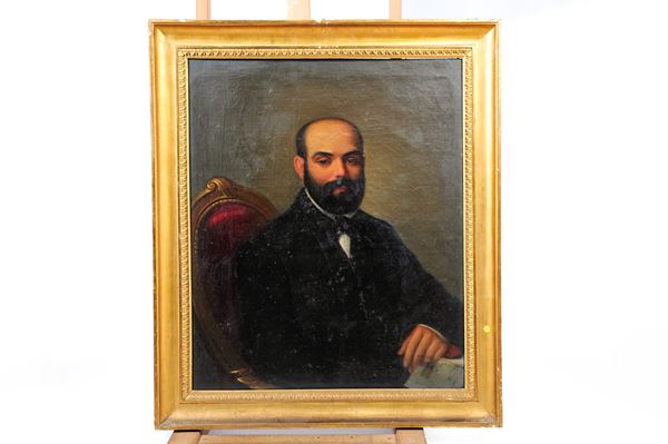 19th century painter - Portrait of a gentleman
