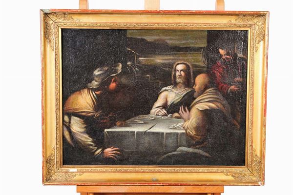 Cena in Emmaus - Scuola Italiana del XVI secolo