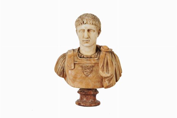 Busto di imperatore romano