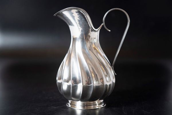 800/1000 silver milk jug