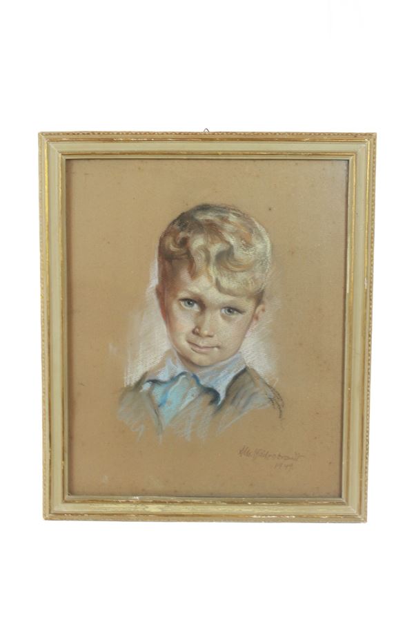 Wilhelm Hildenbrandt - Portrait of a boy