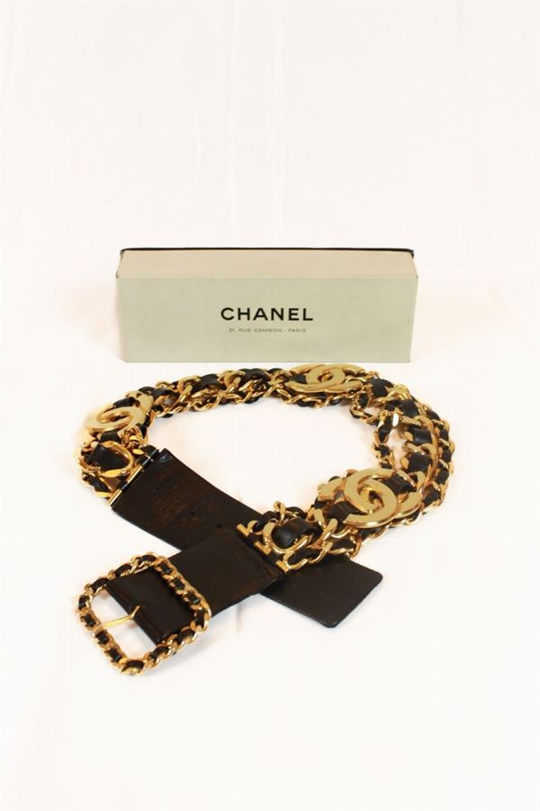 "Chanel" belt  - Auction ONLINE TIMED AUCTION - CHRISTMAS EDITION - DAMS Casa d'Aste