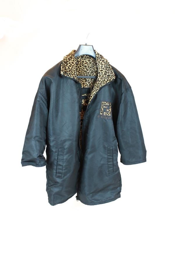 "Fendi" leopard jacket