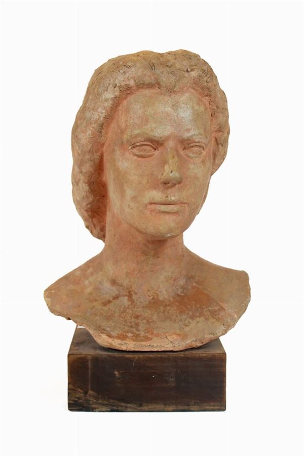 Busto di donna  (Accademia romana, metà XX secolo)  - Asta ASTA A TEMPO ONLINE - CHRISTMAS EDITION - DAMS Casa d'Aste