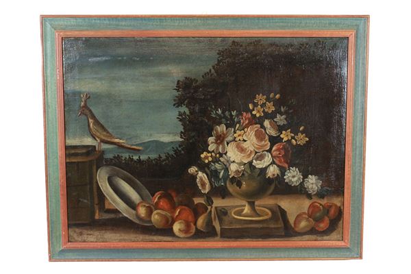 Still life with hoopoe