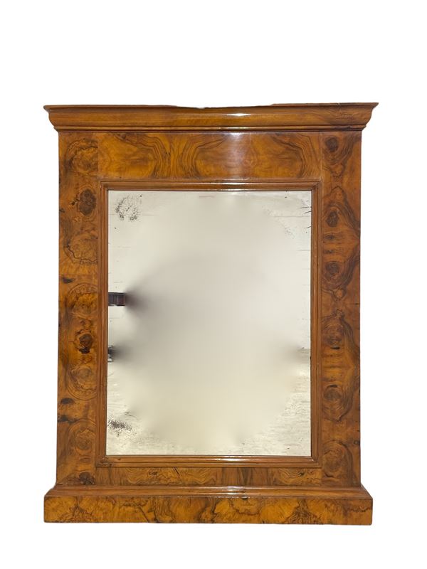 Specchiera in legno  (seconda metà XIX secolo)  - Auction Antique and Modern Furnishings - Web Only - DAMS Casa d'Aste