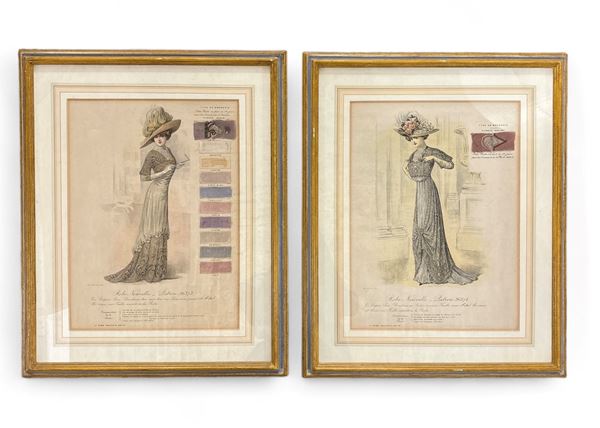 Pair of Louis Colas Paris Prints