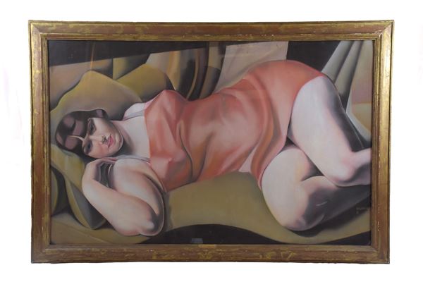Tamara De Lempicka (copia da) - La tunique rose