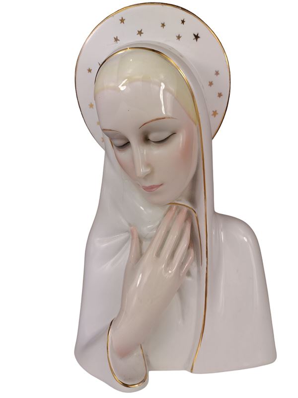 Busto di Madonna - Manifattura Giovanni Ronzan