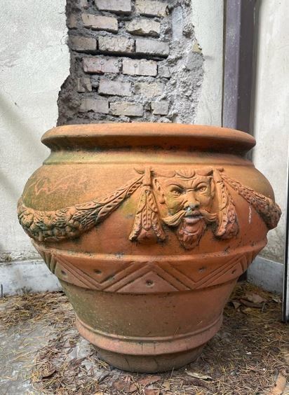 Coppia di vasi in Terracotta