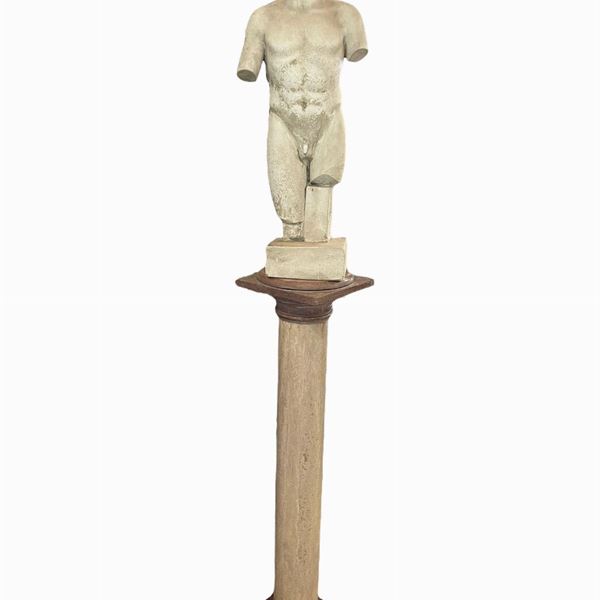 Busto di Apollo con Piedistallo