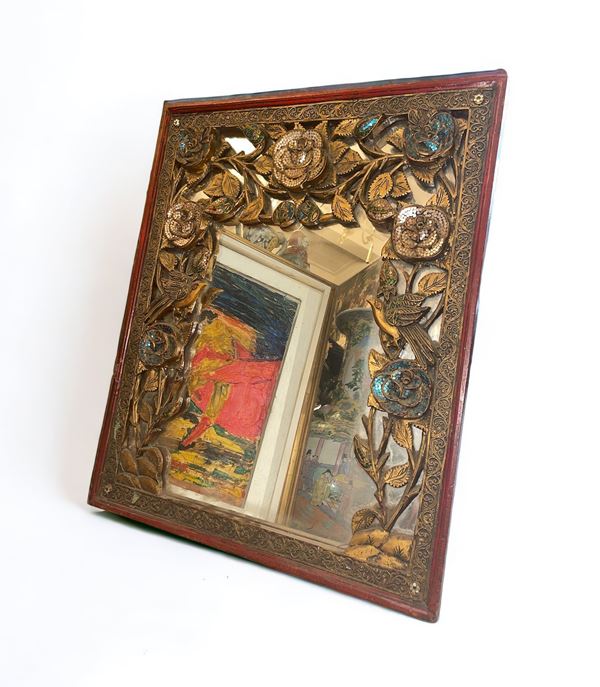 Cornice  (Manifattura orientale, Seconda metà XX secolo)  - Auction Old Masters, Classical and Oriental Art - Web Live Auction - DAMS Casa d'Aste