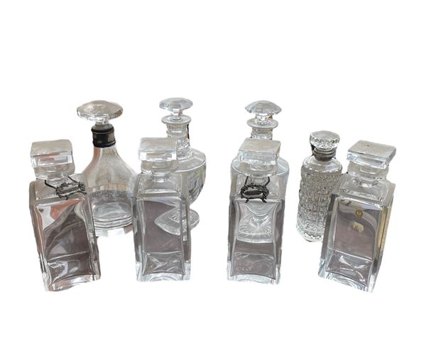 Bottiglie in vetro - 8 elementi
