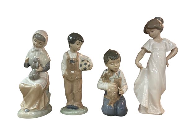 NAO LLADRO' - Set di 4 sculture 