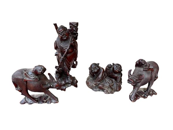 Miscellanea di 4 figure orientali  - Auction Brocantage Natalizio - DAMS Casa d'Aste