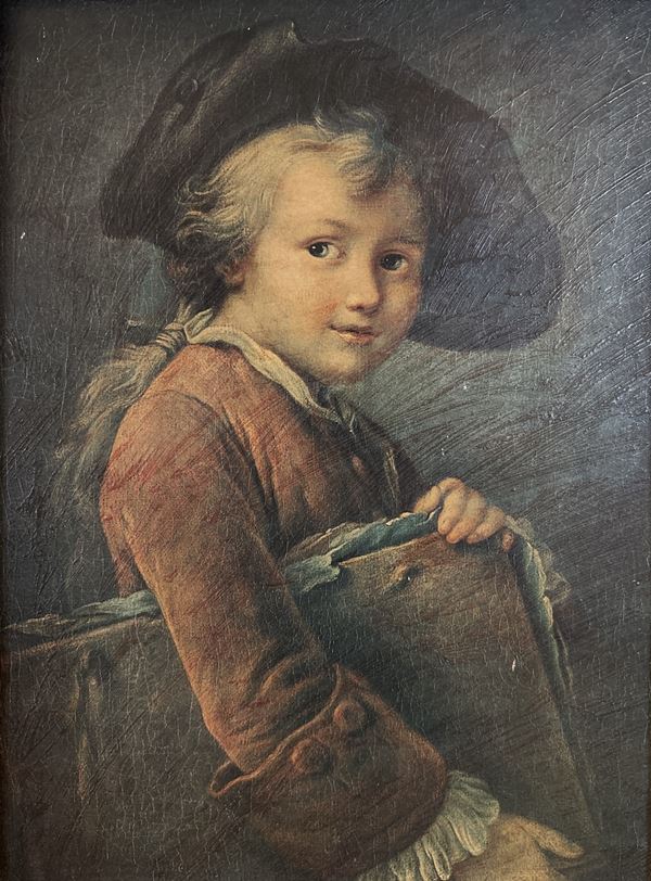 Child with book