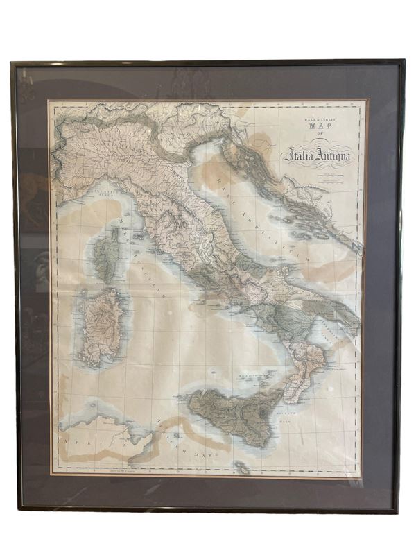 Italia Antiqua  (Circa 1850)  - stampa a colori - Auction Arredamenti provenienti  [..]