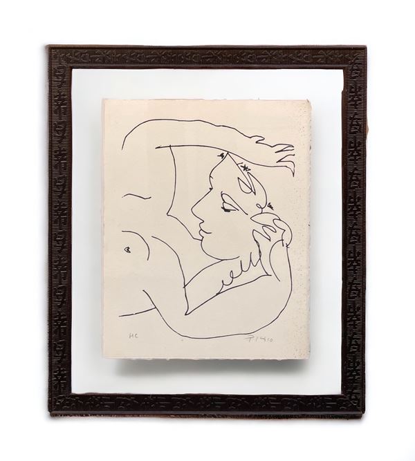 Pablo Picasso (da) - Nudo femminile
