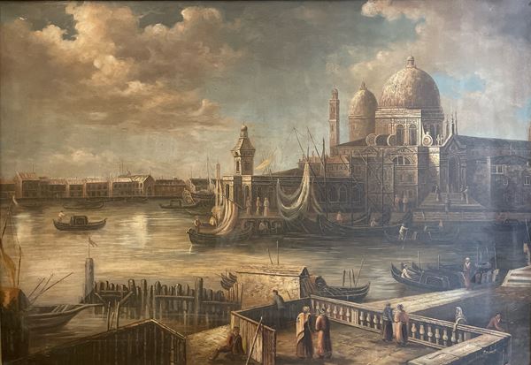 Veduta di Santa Maria della Salute a Venezia