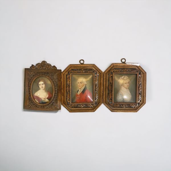 Tre miniature 