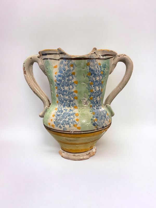 Double-glazed vase