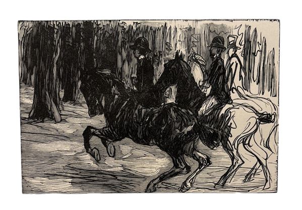 Max Liebermann - Cavalieri a cavallo