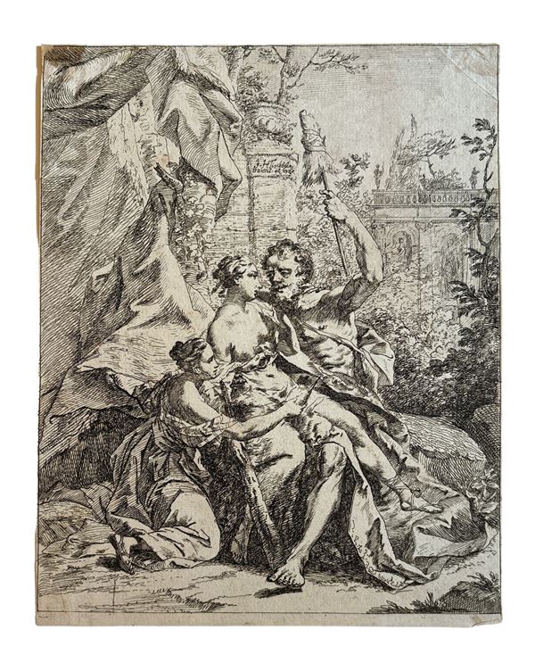 Johann Heinrich I Tischbein - Ercole e Onfale