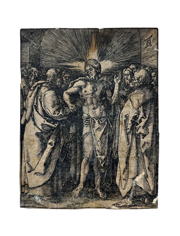 Albrecht D&#252;rer - L'incredulità di San Tommaso
