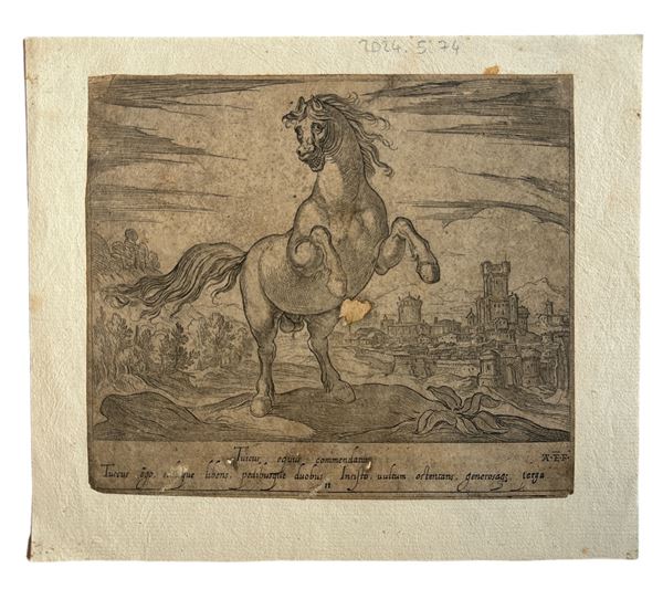 Antonio Tempesta - Tuscus equus commendatur