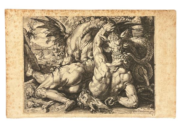 Giovanni Orlandi - Il Drago che divora i compagni di Cadmo