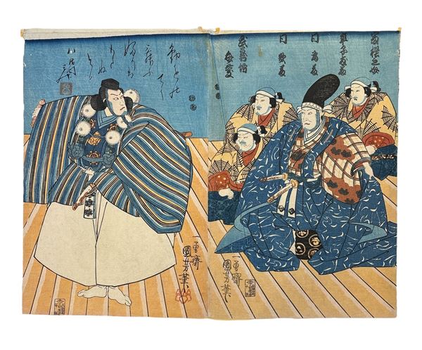 Utagawa Kuniyoshi - Attori