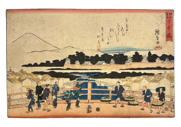 Utagawa Hiroshige - Nihonbashi