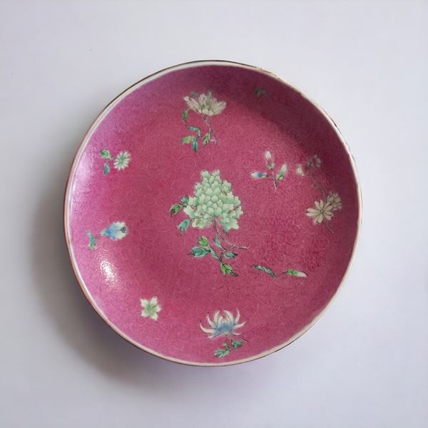 Coppia di piatti , Dinastia Qing