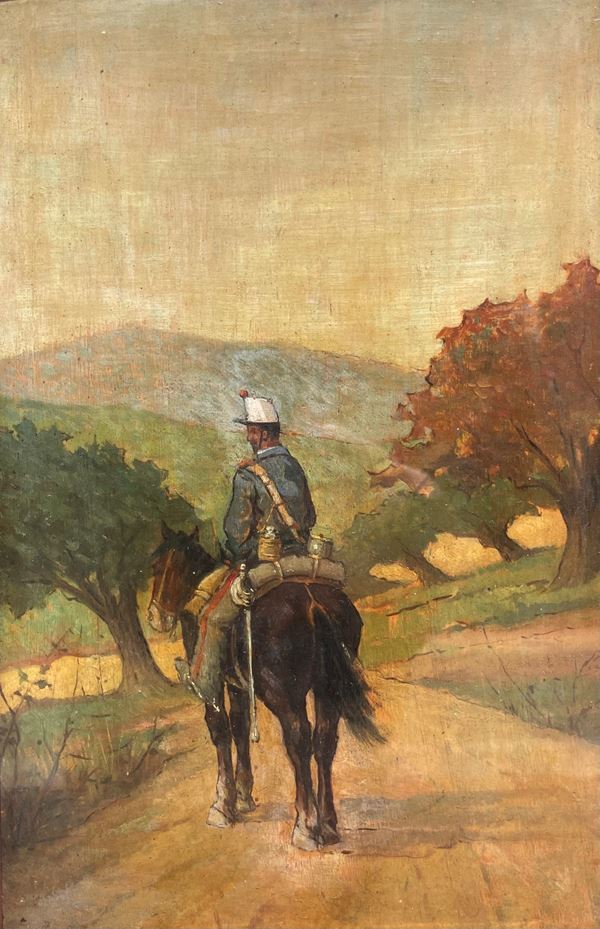 Giovanni Fattori - Soldato a cavallo