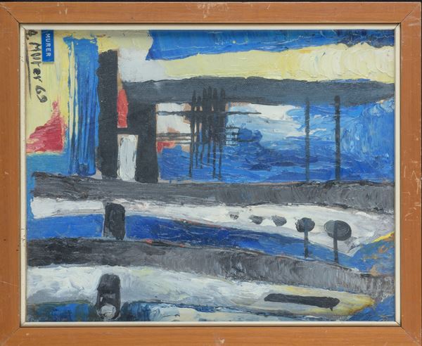 Augusto Murer - Composizione astratta