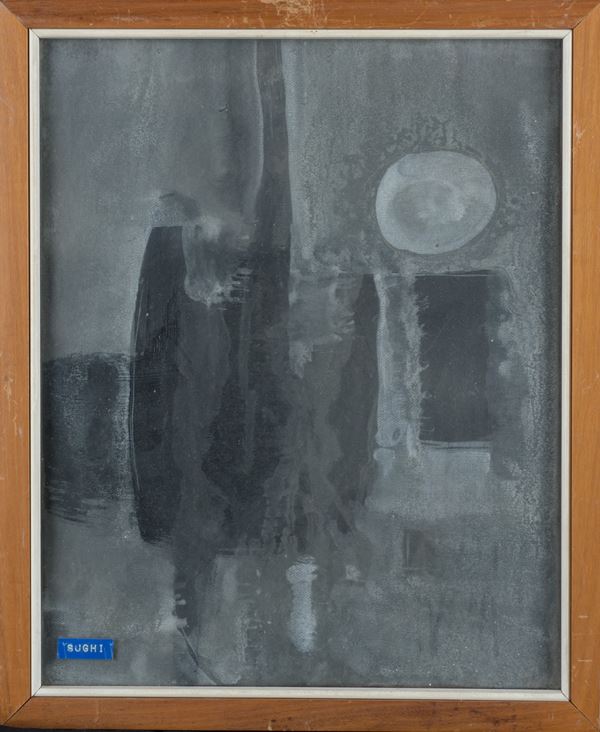 Alberto  Sughi - Composizione astratta