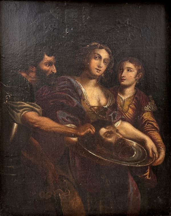 Salomé con la testa del Battista