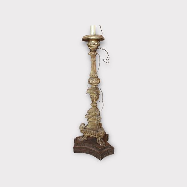 Torciere  (Italia centrale, metà XIX secolo)  - Auction Important Roman collections - Silver, oriental art, furniture, sculptures, old masters and 19th century paintings - DAMS Casa d'Aste