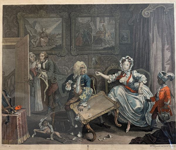 William Hogarth - La carriera di una prostituta