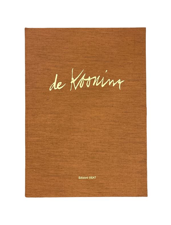 Willem De Kooning - Libro d'artista - 43 riproduzioni a colori