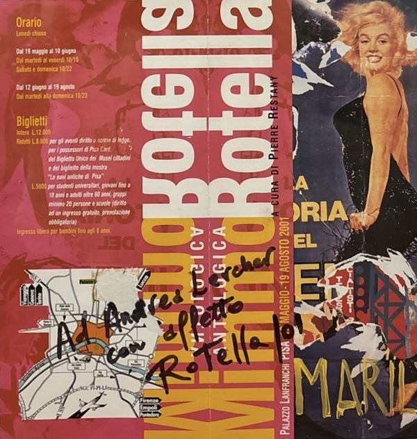 Mimmo Rotella - Mimmo Rotella - Invito alla mostra