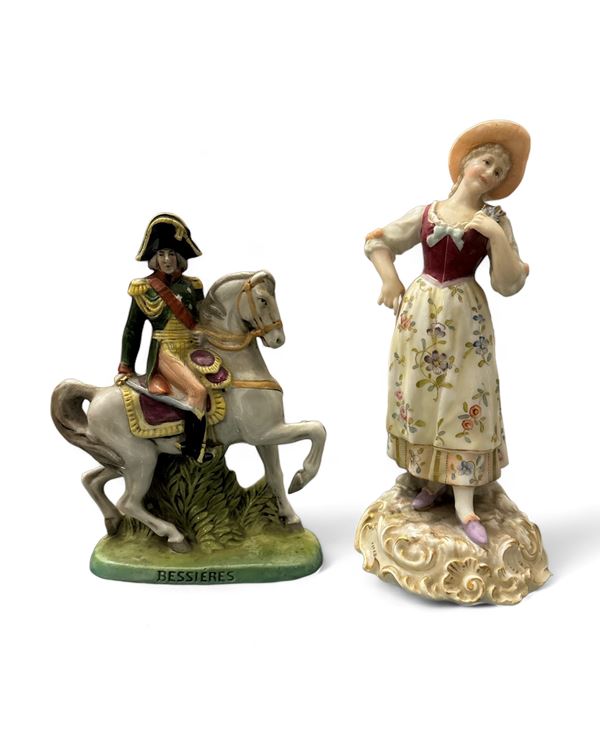 Set di due sculture  (XX secolo)  - Auction Summer sale - DAMS Casa d'Aste