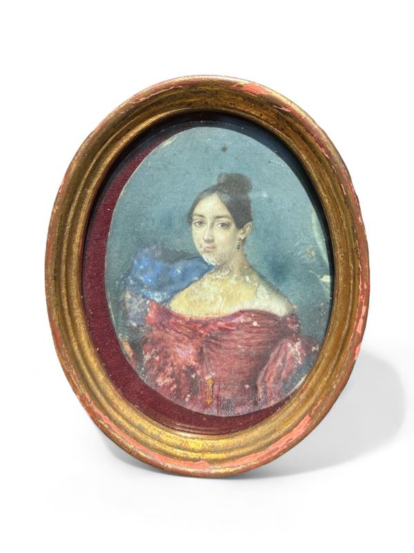 Ritratto di Francesca moglie di Giuseppe de Beaumont