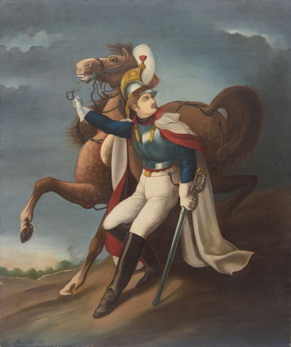 Corazziere ferito - Da Gericault