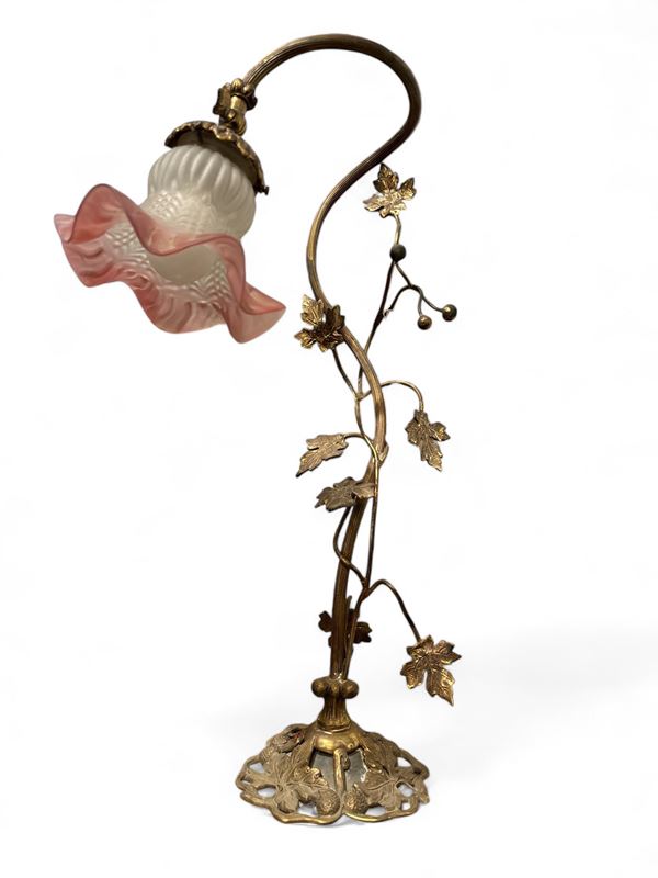 Lampada da tavolo a tulipano  (XX secolo)  - Auction Art Décor - Roman Collections - DAMS Casa d'Aste