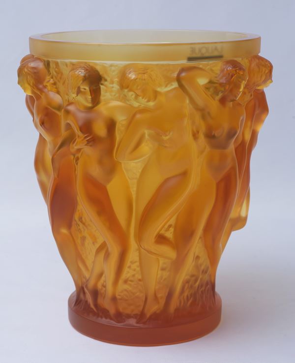 LALIQUE - Vaso mod. Bacchantes