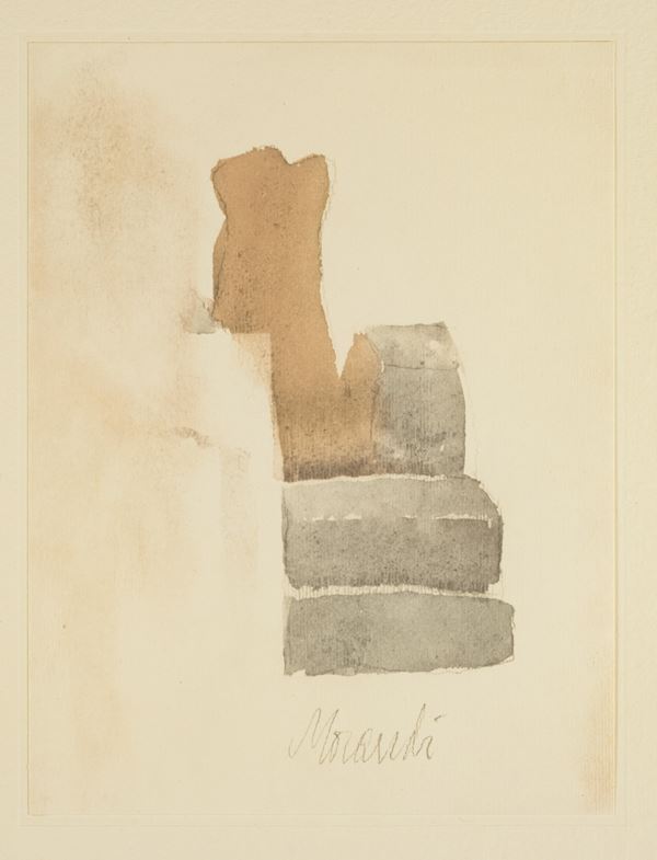 Giorgio Morandi - Natura morta 1960