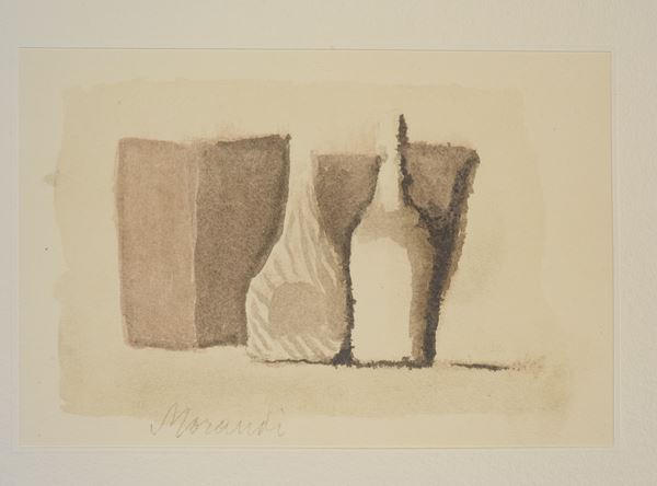 Giorgio Morandi - Natura morta 1959