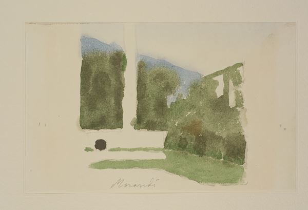 Giorgio Morandi - Paesaggio 1957